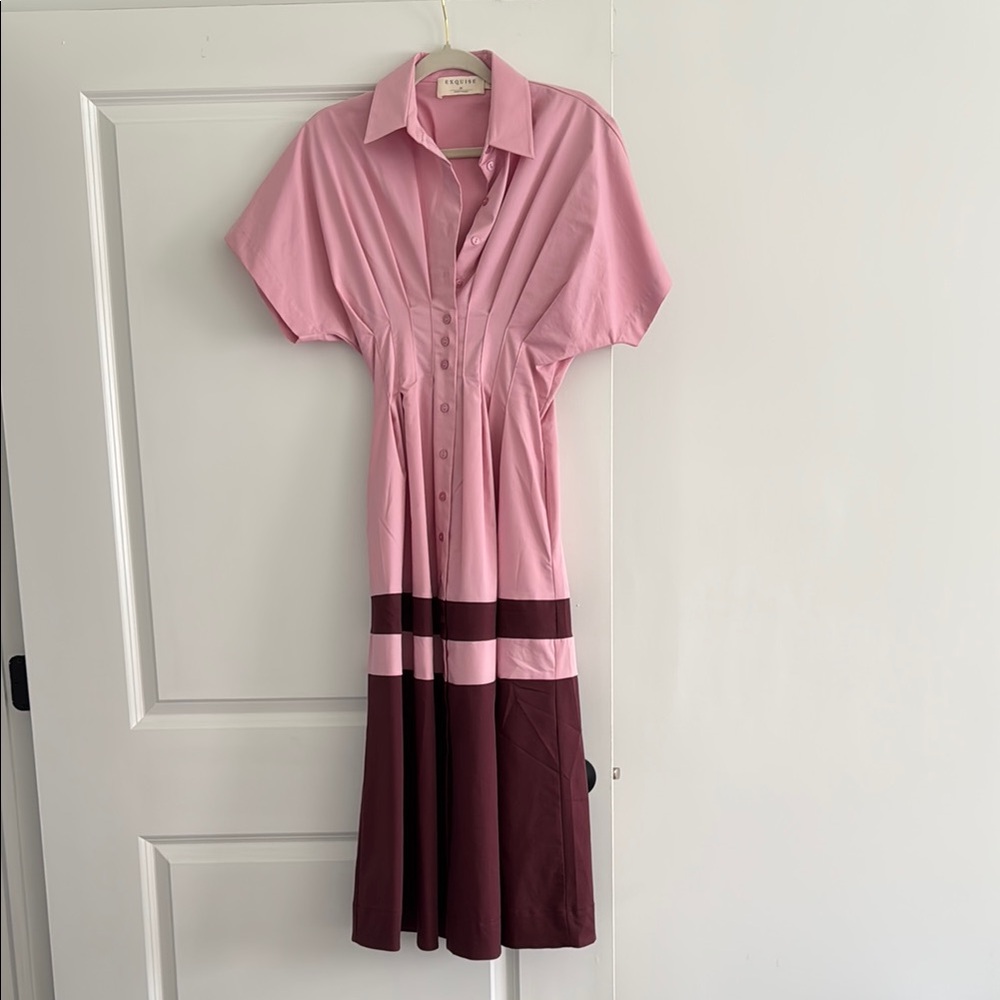 Exquise Pink dress